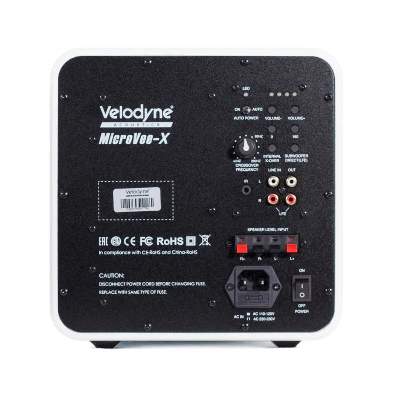 Velodyne Microvee X, Tilbud, demomodeller