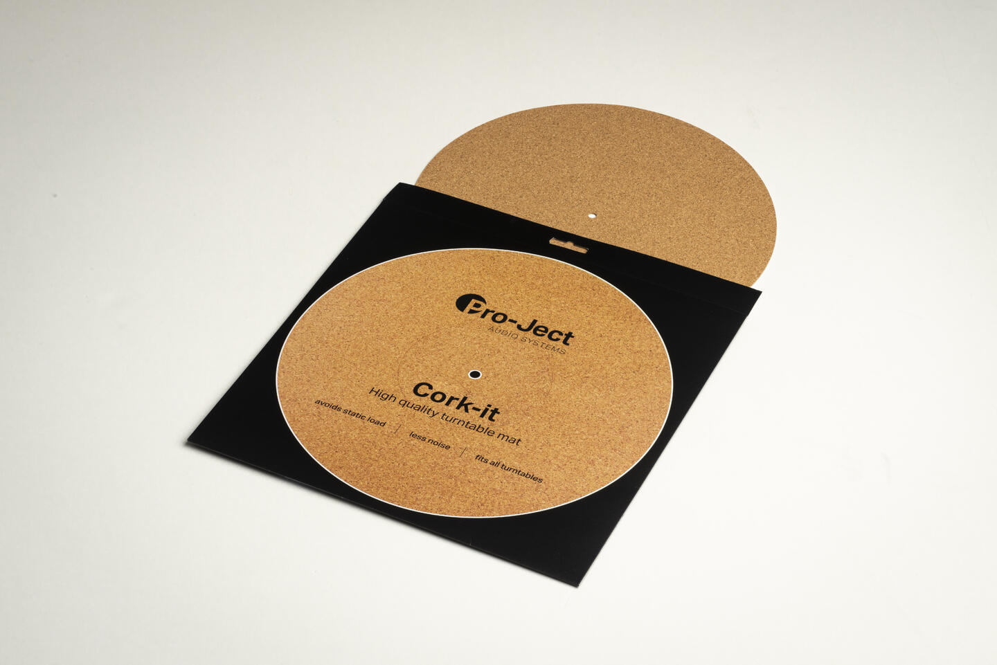 Pro-Ject Cork it, Antistatisk korkmatte
