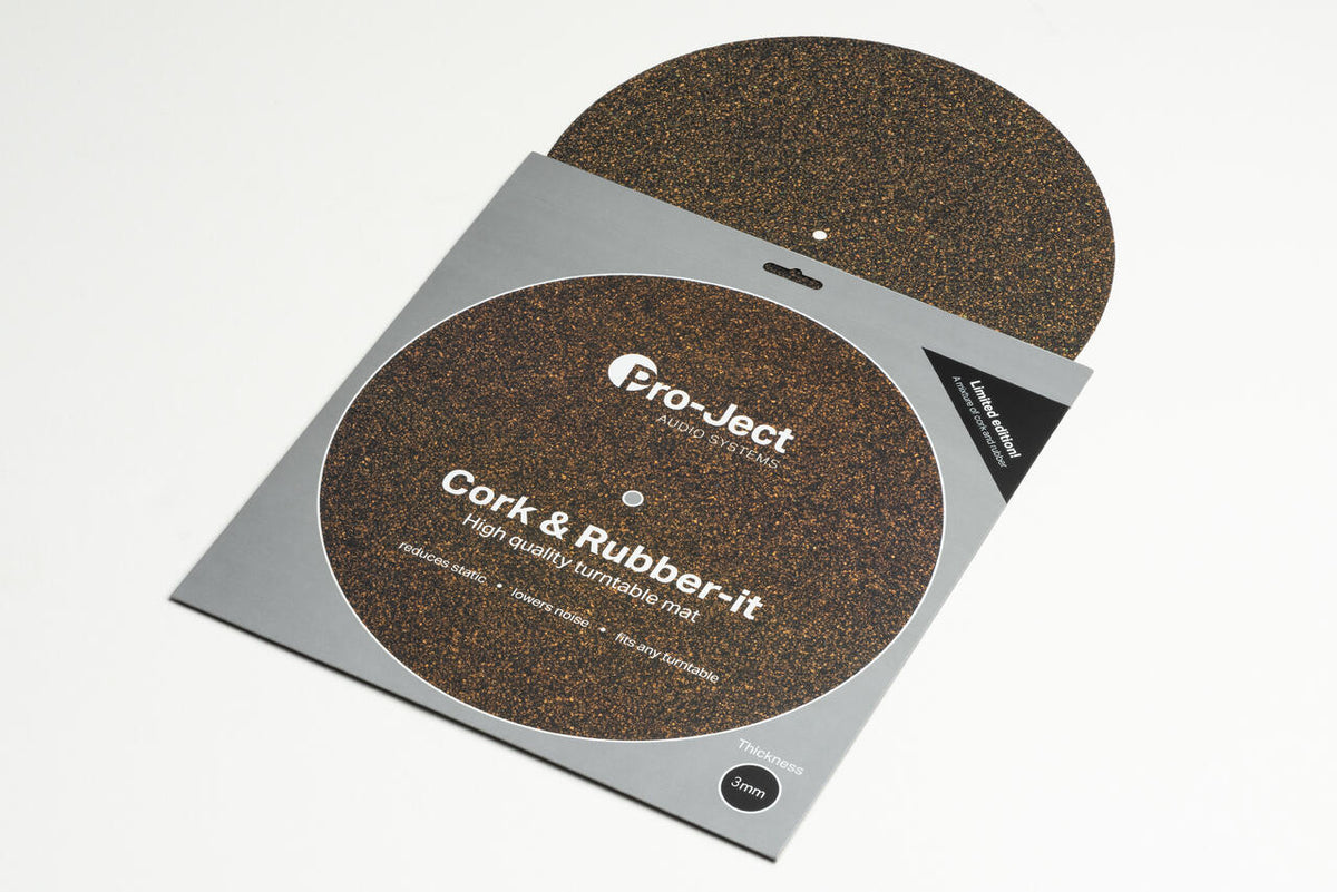 Pro-Ject Cork & Rubber It 3 mm platematte