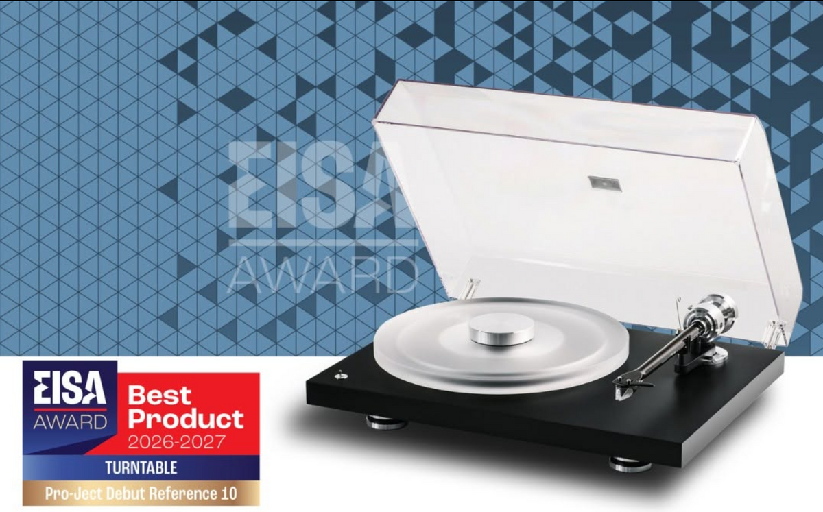 Pro-Ject Debut Reference 10 – EISA Best Turntable 2026–2027