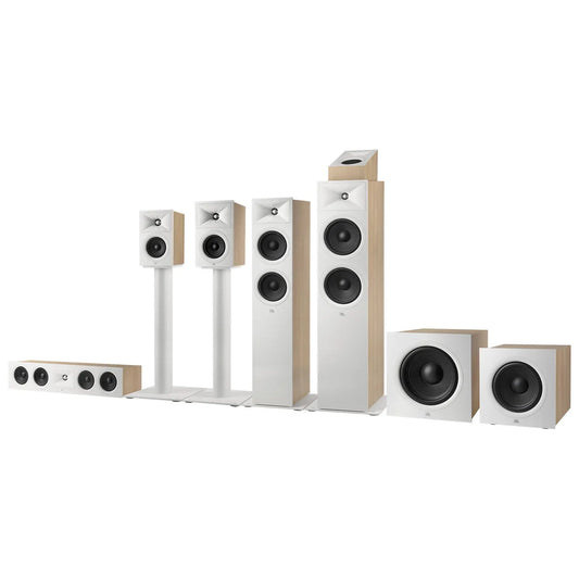JBL Stage 2 – høyttalere for stereo og hjemmekino