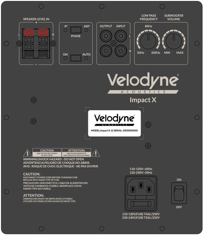 Velodyne Impact X 10