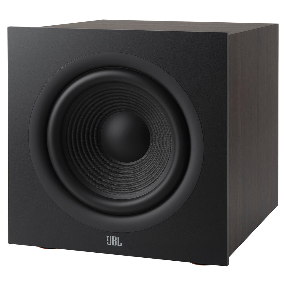 JBL Stage 200P aktiv subwoofer i sort uten frontgrill