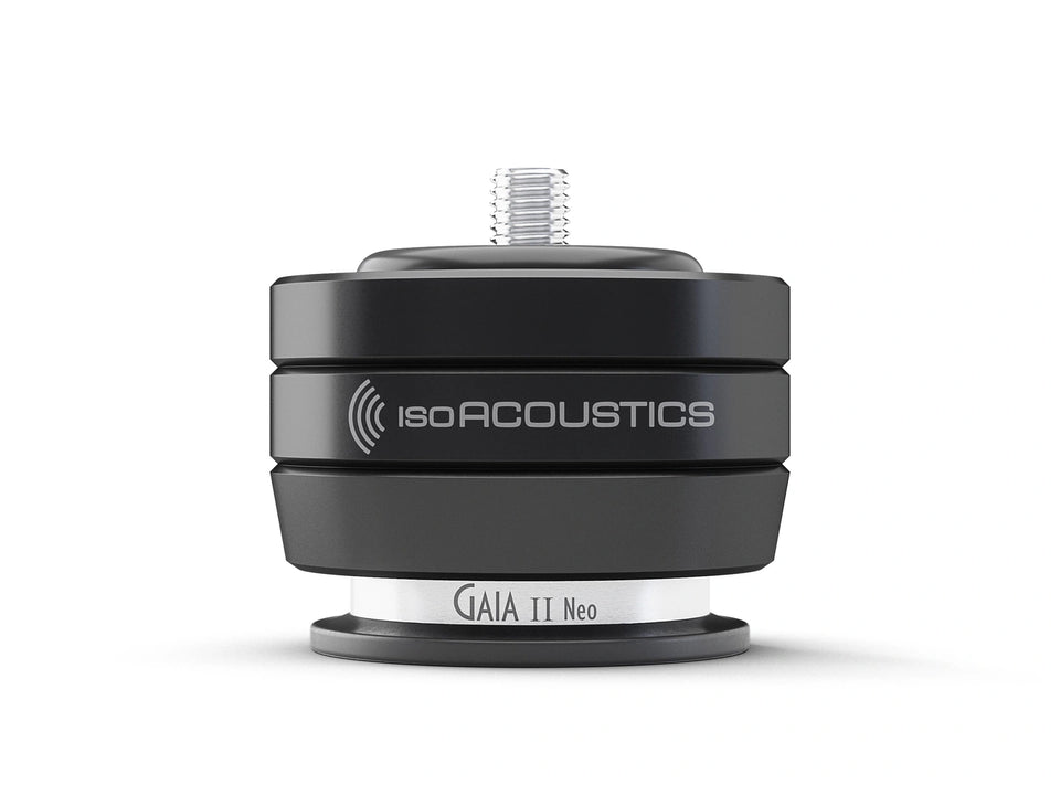 IsoAcoustics GAIA II Neo høyttalerføtter i sort
