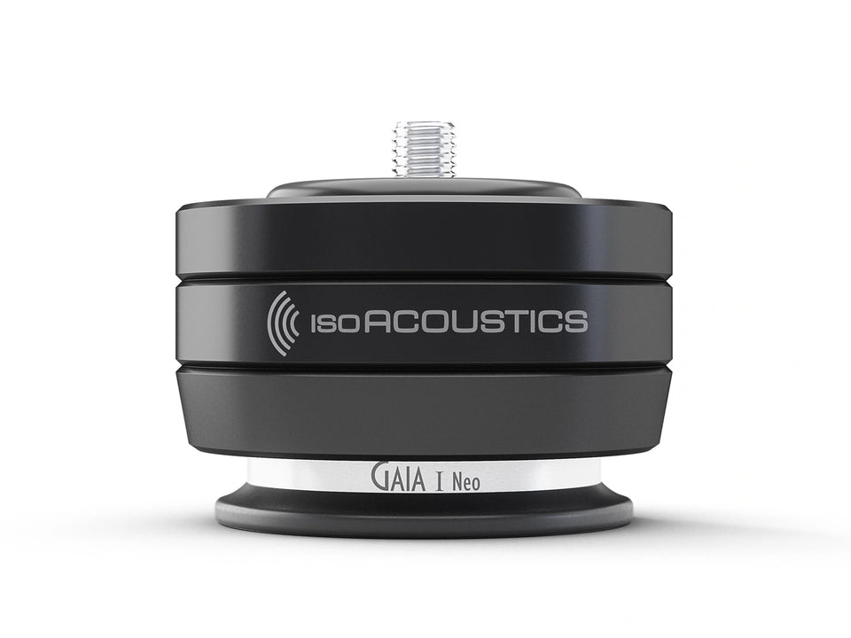 IsoAcoustics GAIA I Neo høyttalerføtter i sort