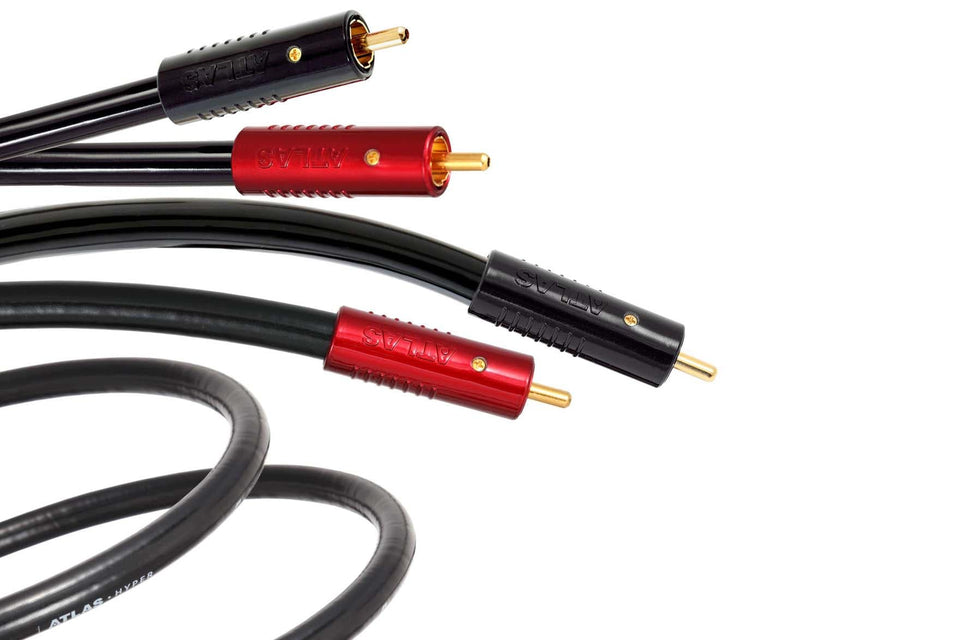 Atlas Hyper Achromatic RCA signalkabel med plugger