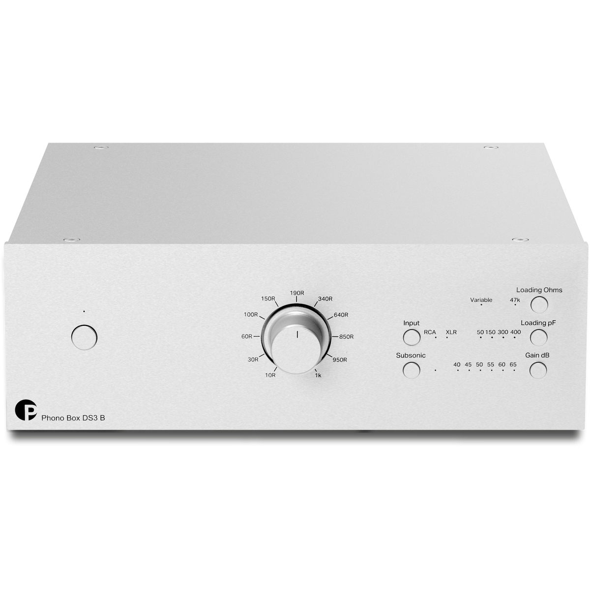 Pro-Ject Phono Box DS3 B i sølv