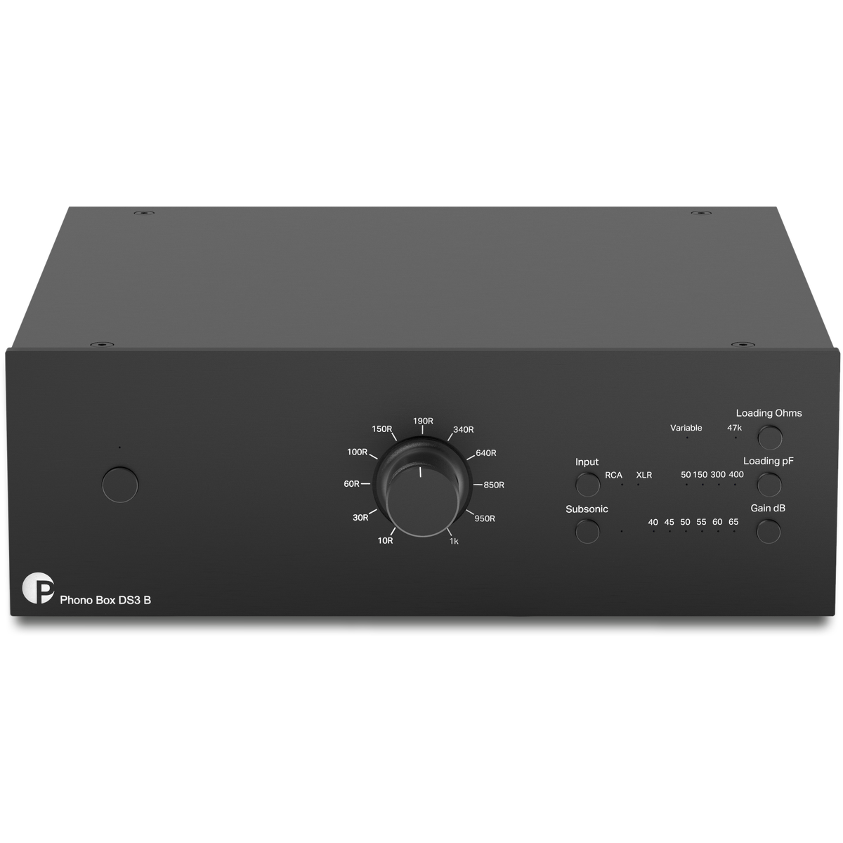 Pro-Ject Phono Box DS3 B i sort