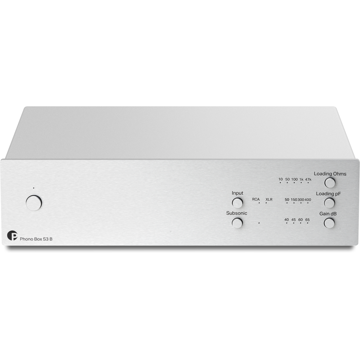 Pro-Ject Phono Box S3 B i sølv
