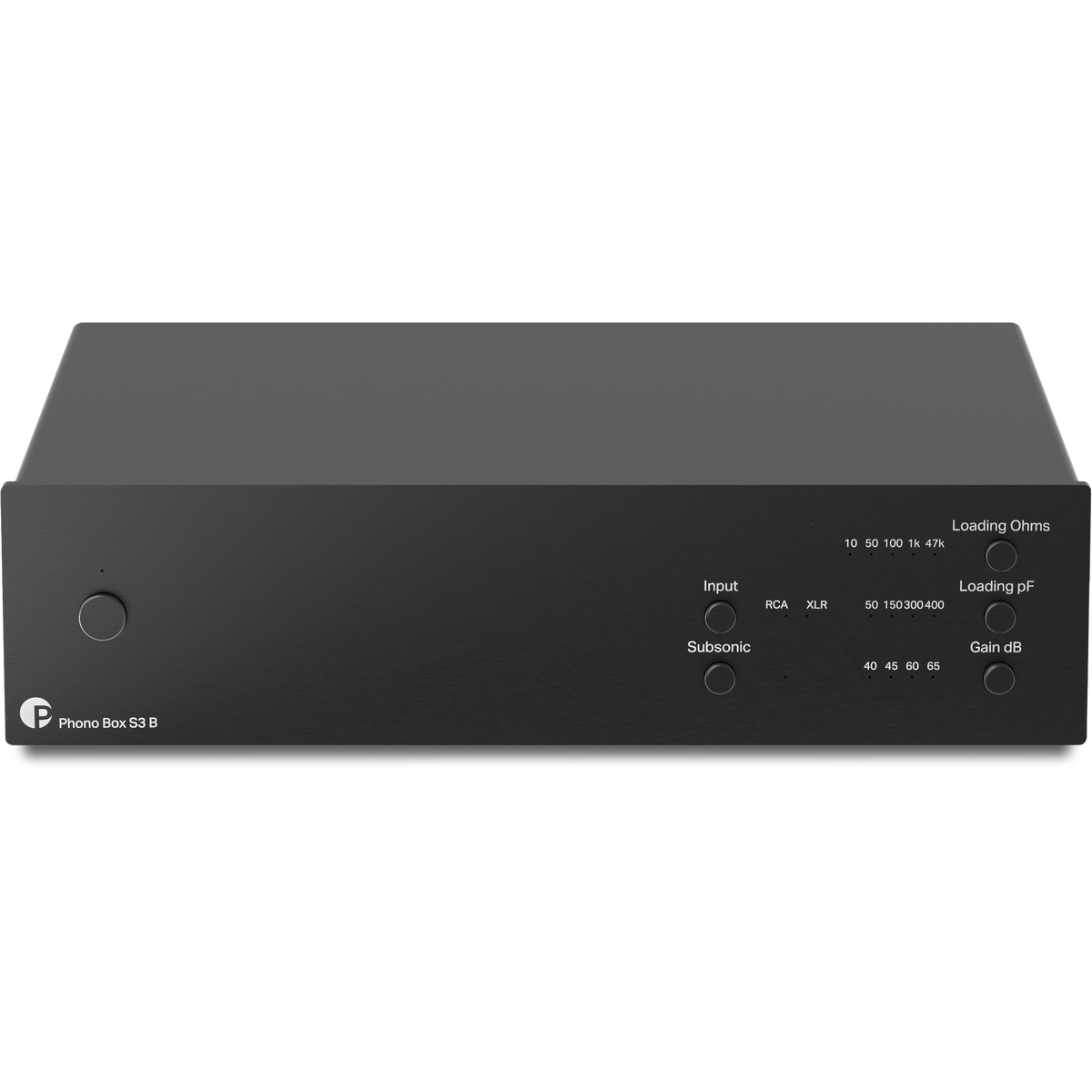 Pro-Ject Phono Box S3 B i sort