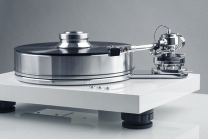 Pro-Ject Signature 10 Superpack i hvit høyglans