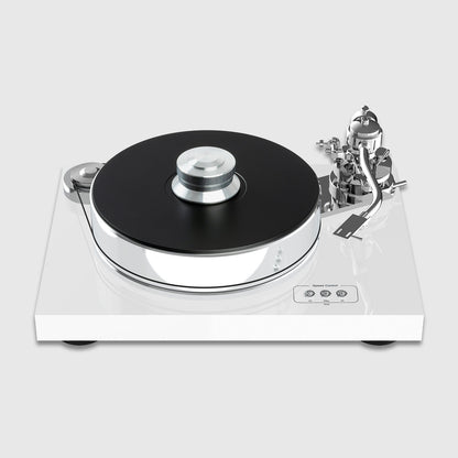 Pro-Ject Signature 10 Superpack i hvit høyglans