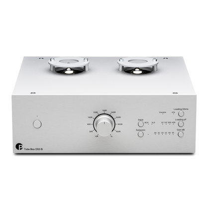 Pro-Ject Tube Box DS3 B i sølv
