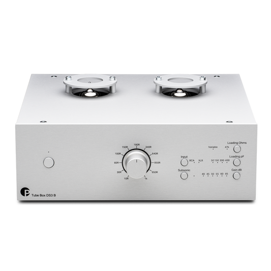 Pro-Ject Tube Box DS3 B i sølv