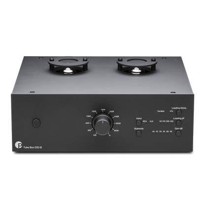 Pro-Ject Tube Box DS3 B i sort