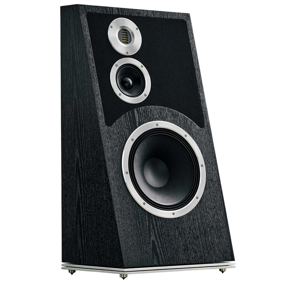 Audiovector Trapeze Reimagined gulvstående høyttaler, Black Ash